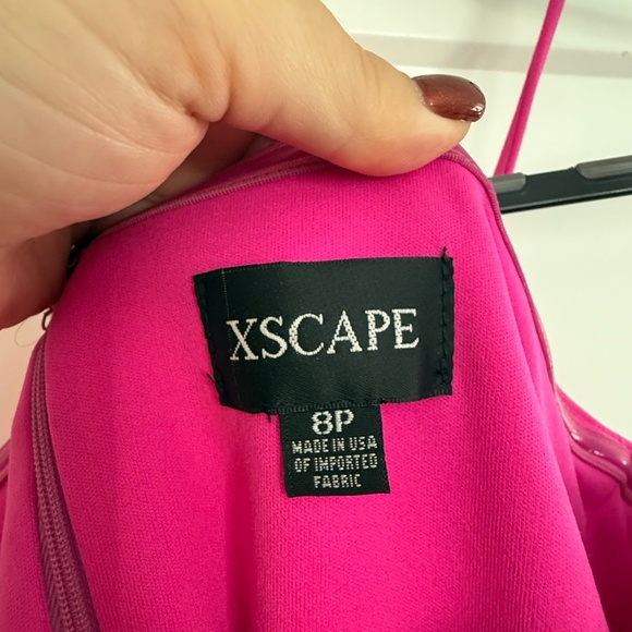 Xscape Sleeveless Side Cutout Gown - Picture 7 of 8